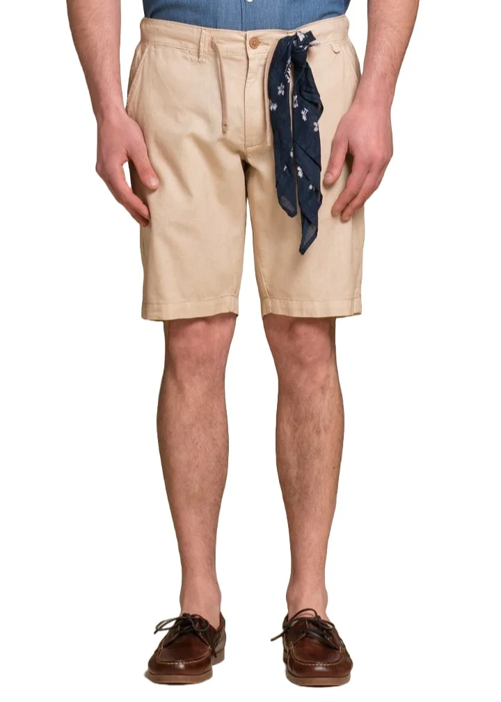 Impure Pantaloncino in cotone da uomo Nils beige