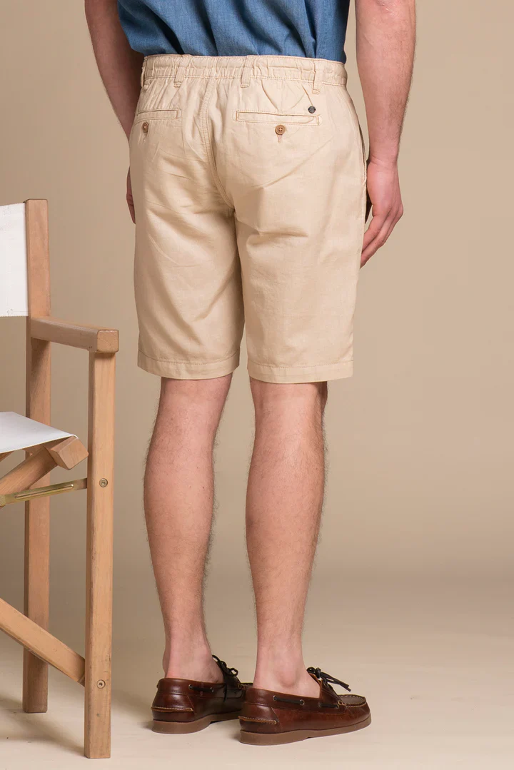 Impure Pantaloncino in cotone da uomo Nils beige - Image 4