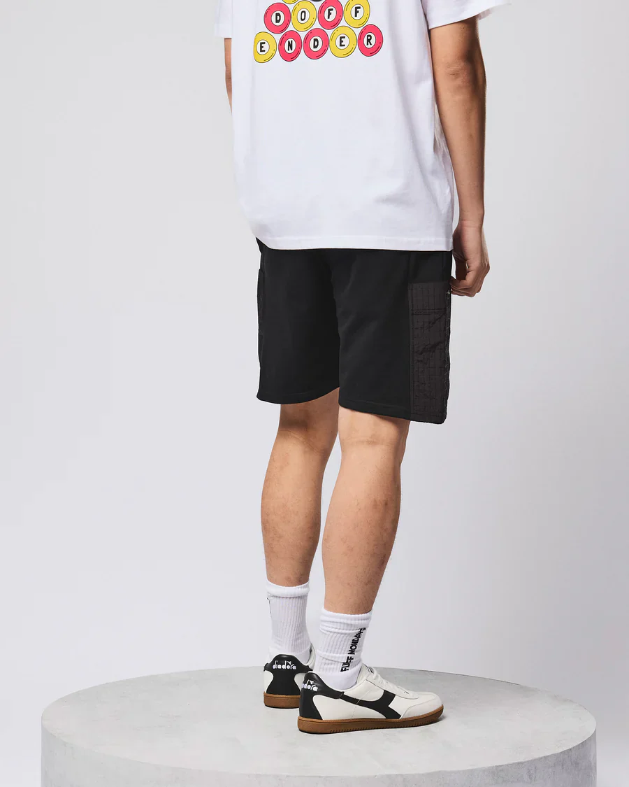 Weekend Offender Pantaloncino in felpa da uomo Chiyoda nero - Image 4