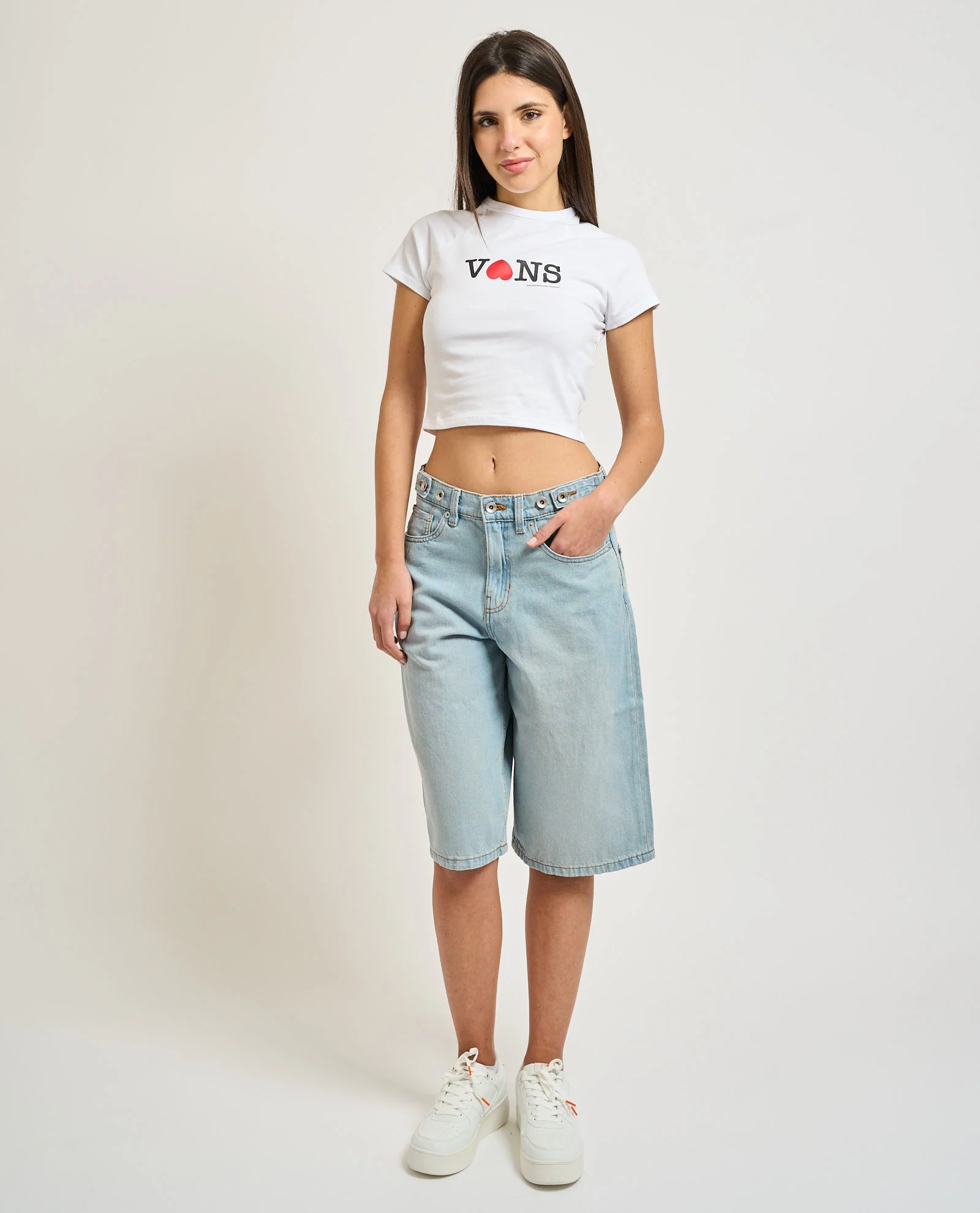 Vans Pantaloncino in jeans da donna Cinched Baggy - Image 4