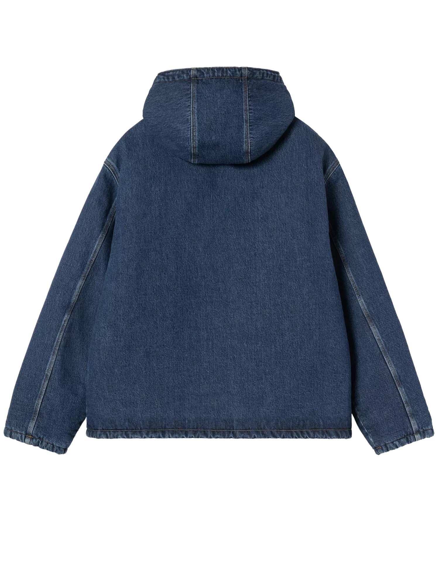 Carhartt Wip Giacca da uomo in jeans interno trapuntato Cleveland - Image 2