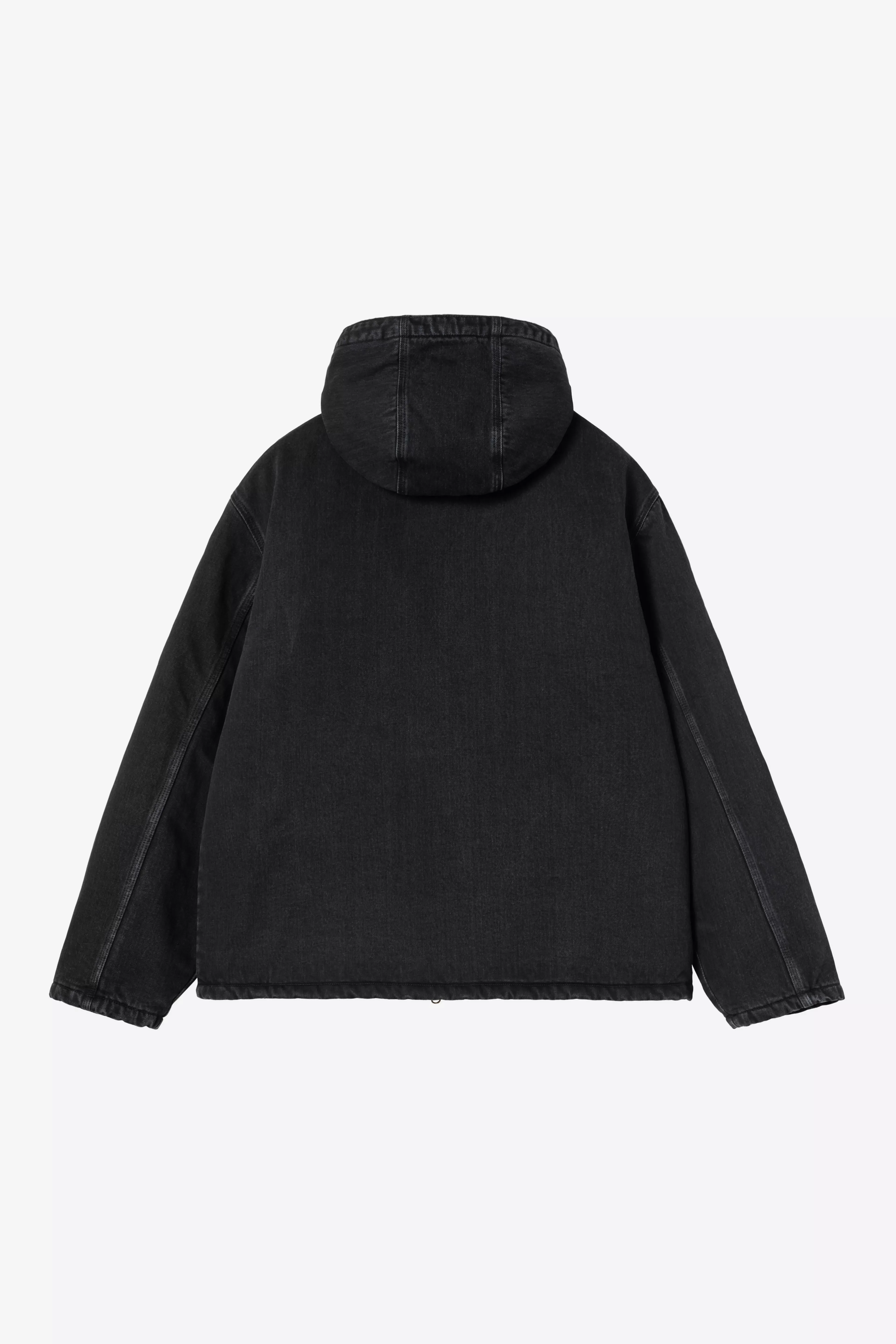 Carhartt Wip Giacca da uomo in jeans interno trapuntato Cleveland nera - Image 2