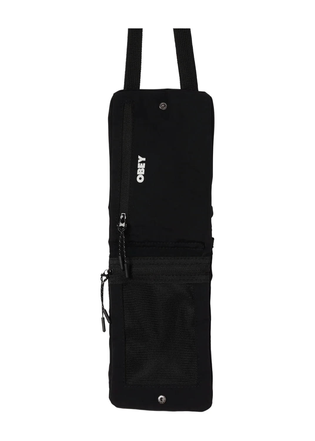 Obey Borsa a tracolla unisex Compact Traveler nera - Image 3