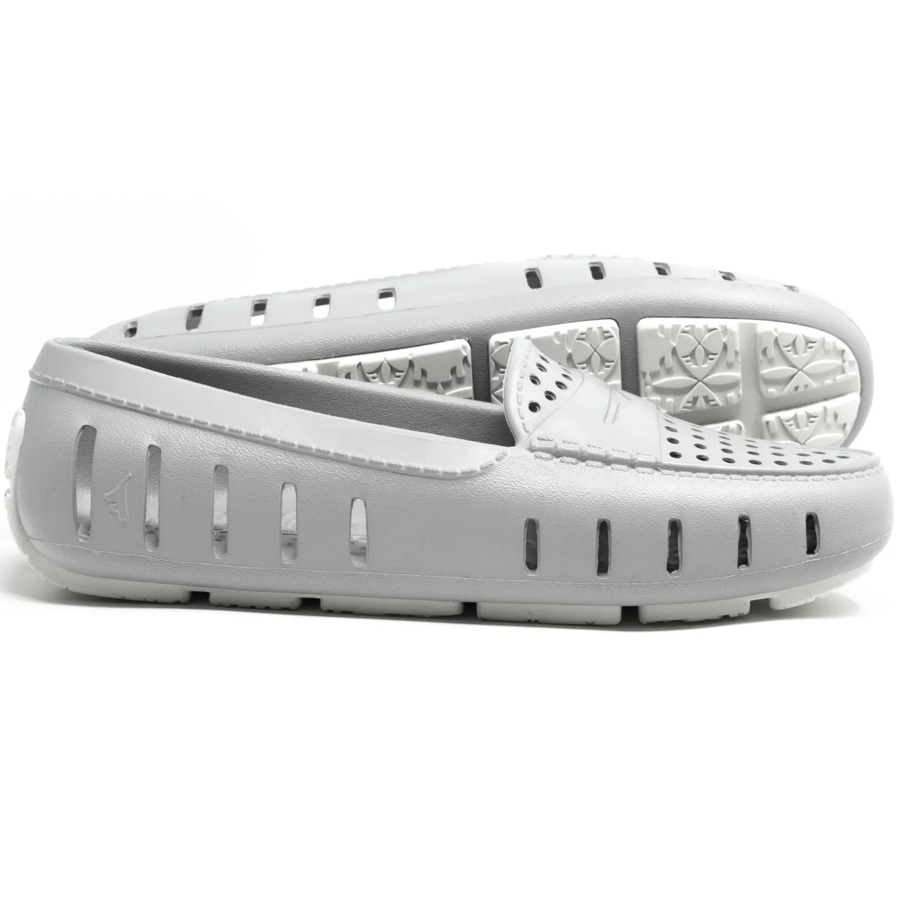 Floafers Scarpa unisex in gomma Country Club grigio chiaro - Image 2