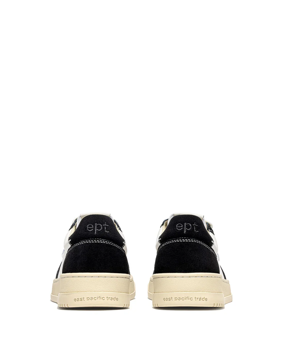East Pacific Trade Sneakers Court  bianca/nera - Image 4