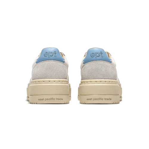 East Pacific Trade Sneaker donna Court High Grigio/bianche - Image 4