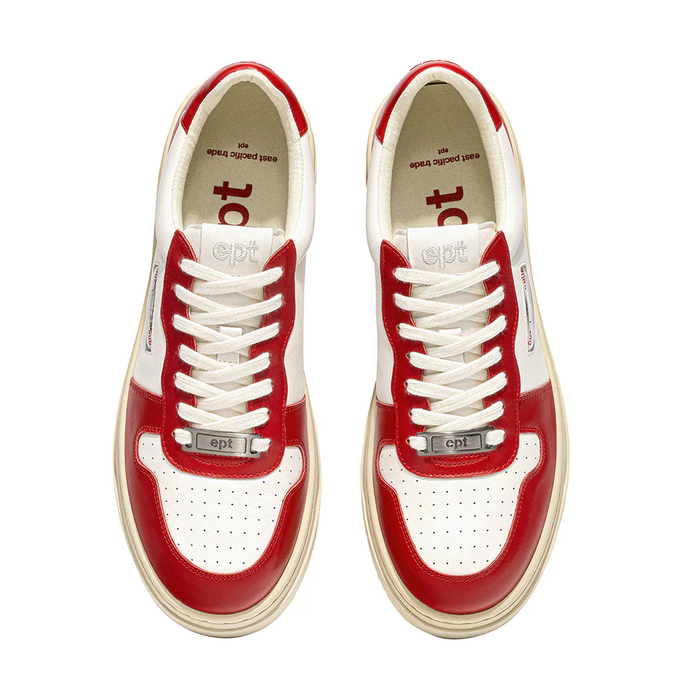 East Pacific Trade Sneakers Court rosso/bianca - Image 3