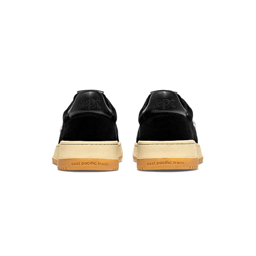 East Pacific Trade Sneakers in camoscio Court nere - Image 4
