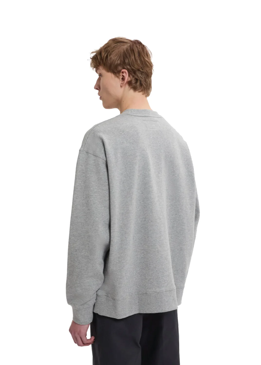 Universal Overall Felpa girocollo da uomo Crew Neck grigia - Image 3