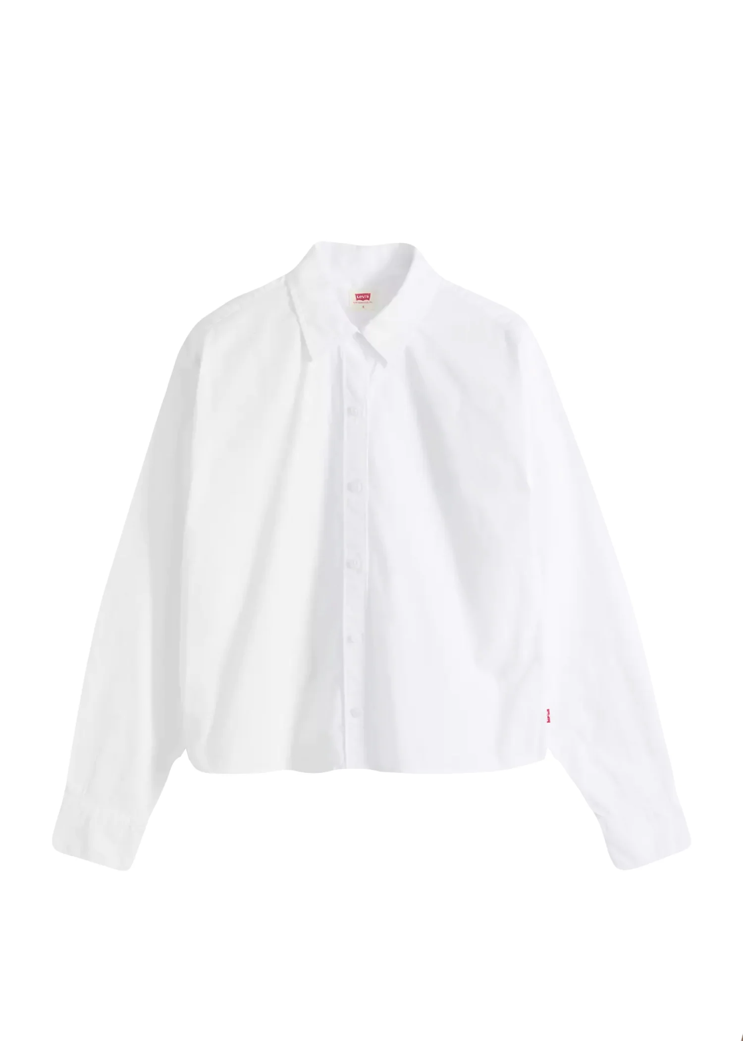 Levi's Camicia corta da donna Harlie bianca