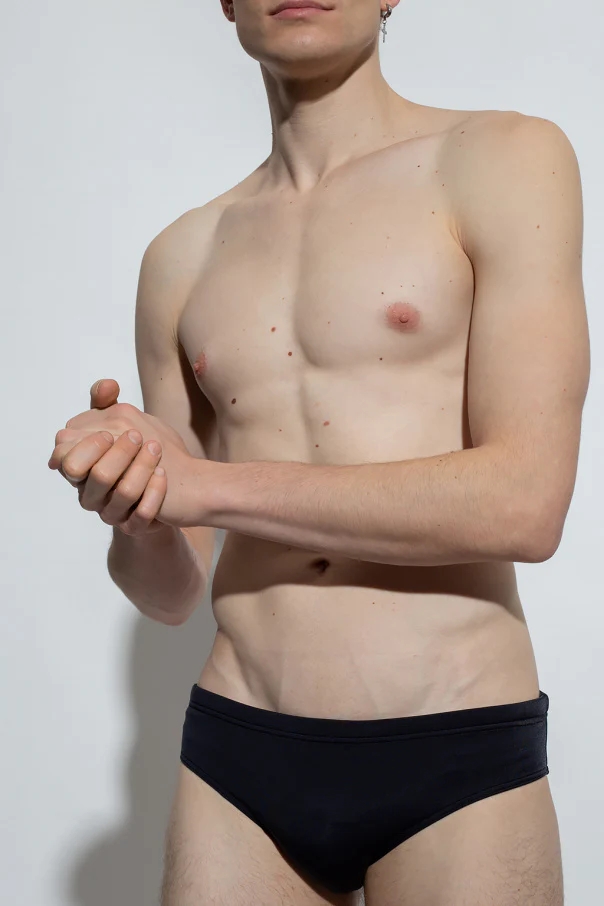 Dsquared2 Costume a slip da uomo nero - Image 3