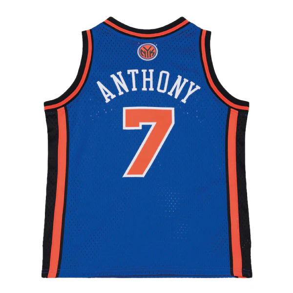 Mitchell & Ness Canotta da basket  New York Knicks 2010 Carmelo Anthony 7 - Image 2