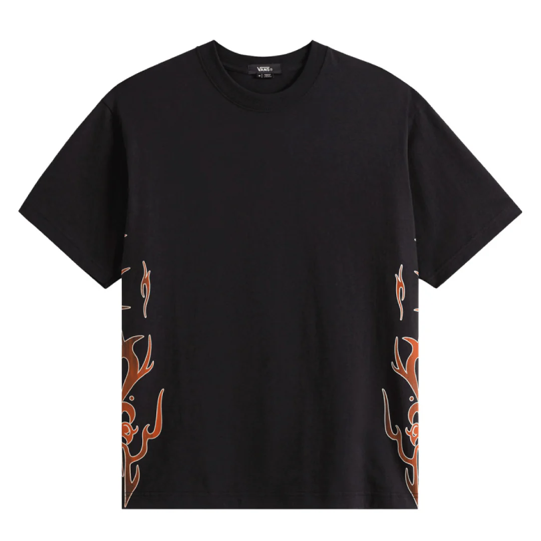Vans T-Shirt da uomo manica corta Dayana Side Tribal nera