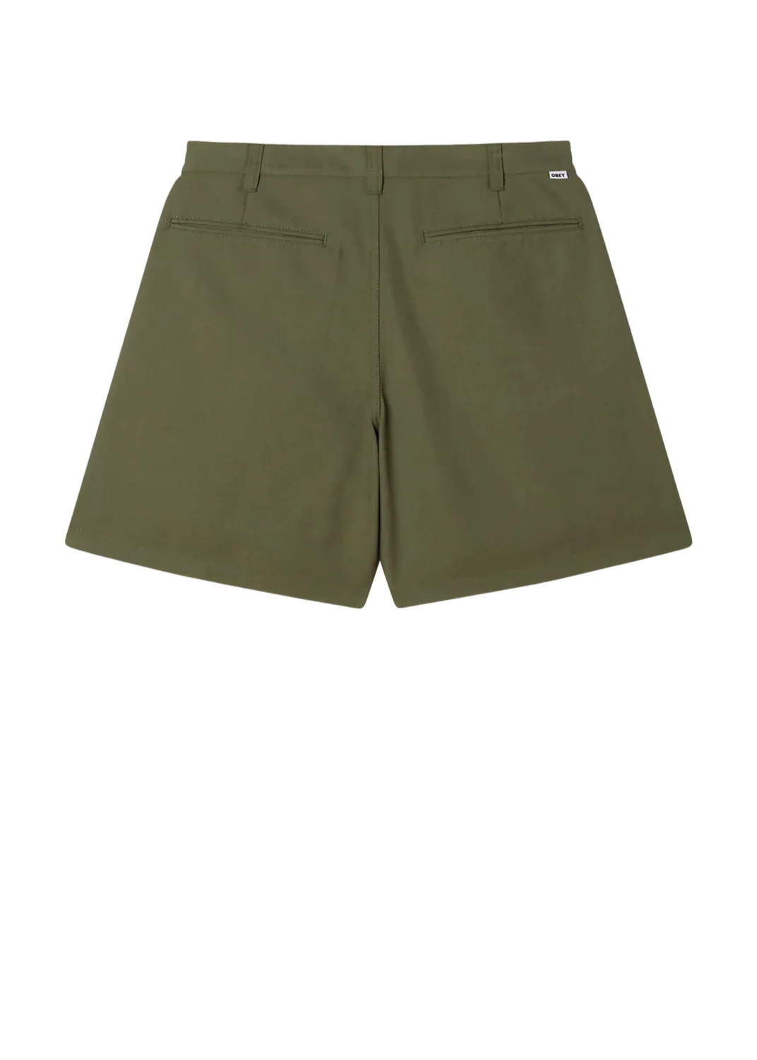 Obey Pantaloncino da uomo Dean Pleated verde - Image 2