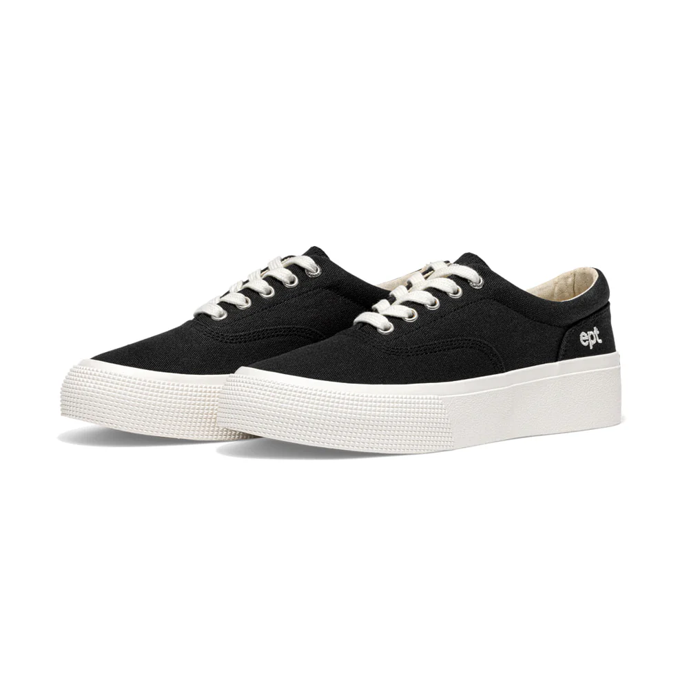East Pacific Trade Scarpa unisex Deck canvas nera - Image 2