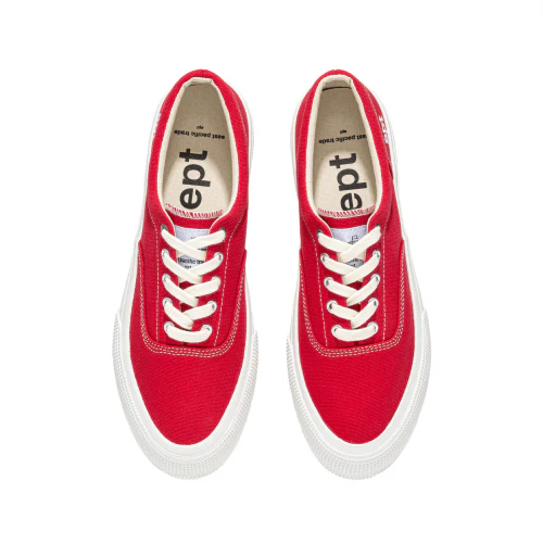 East Pacific Trade Sneakers Deck Canvas rossa - Image 3
