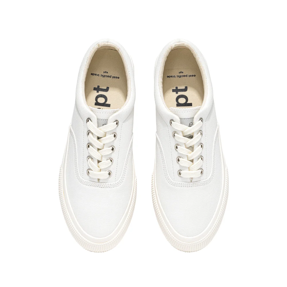 East Pacific Trade Sneakers Deck canvas bianca - Image 3