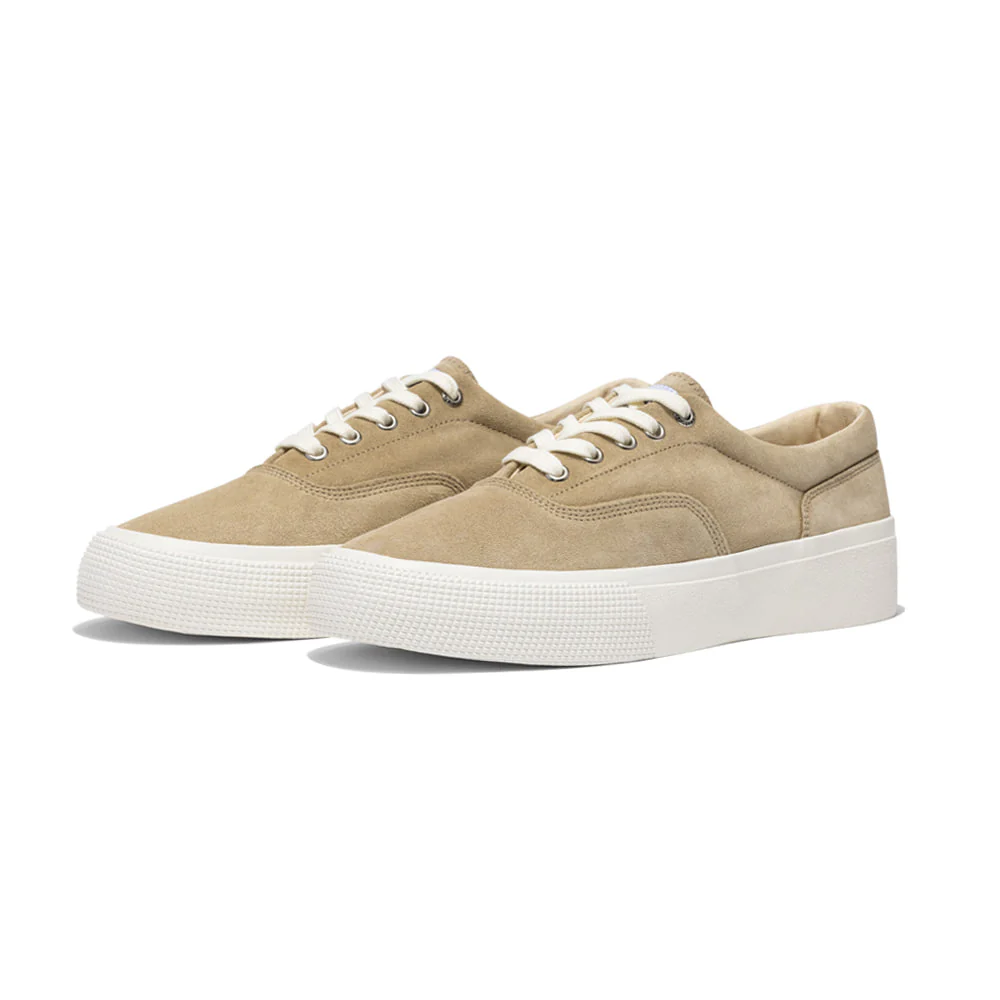 East Pacific Trade Scarpa in pelle scamosciata unisex Deck beige - Image 2