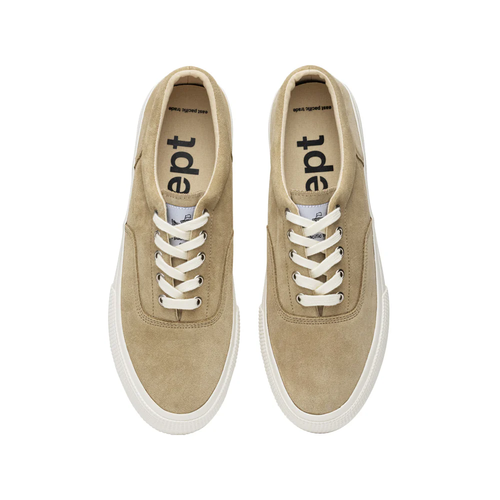 East Pacific Trade Scarpa in pelle scamosciata unisex Deck beige - Image 3