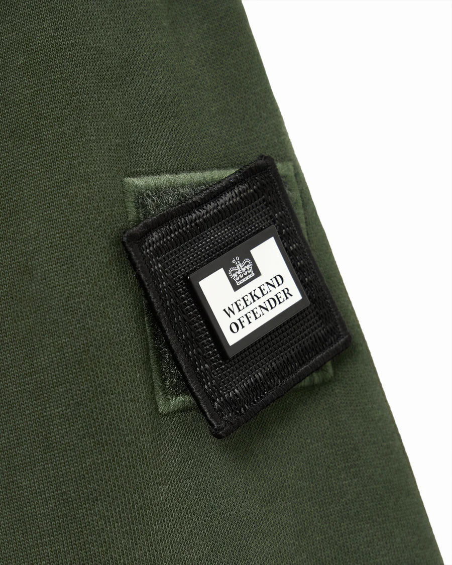 Weekend Offender Felpa da uomo con cappuccio Depper verde - Image 3