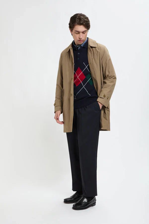 Baracuta Giacca trench da uomo con patta antivento G10 Detachable - Image 3