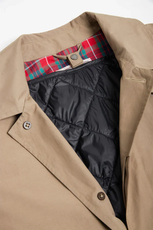 Baracuta Giacca trench da uomo con patta antivento G10 Detachable - Image 7