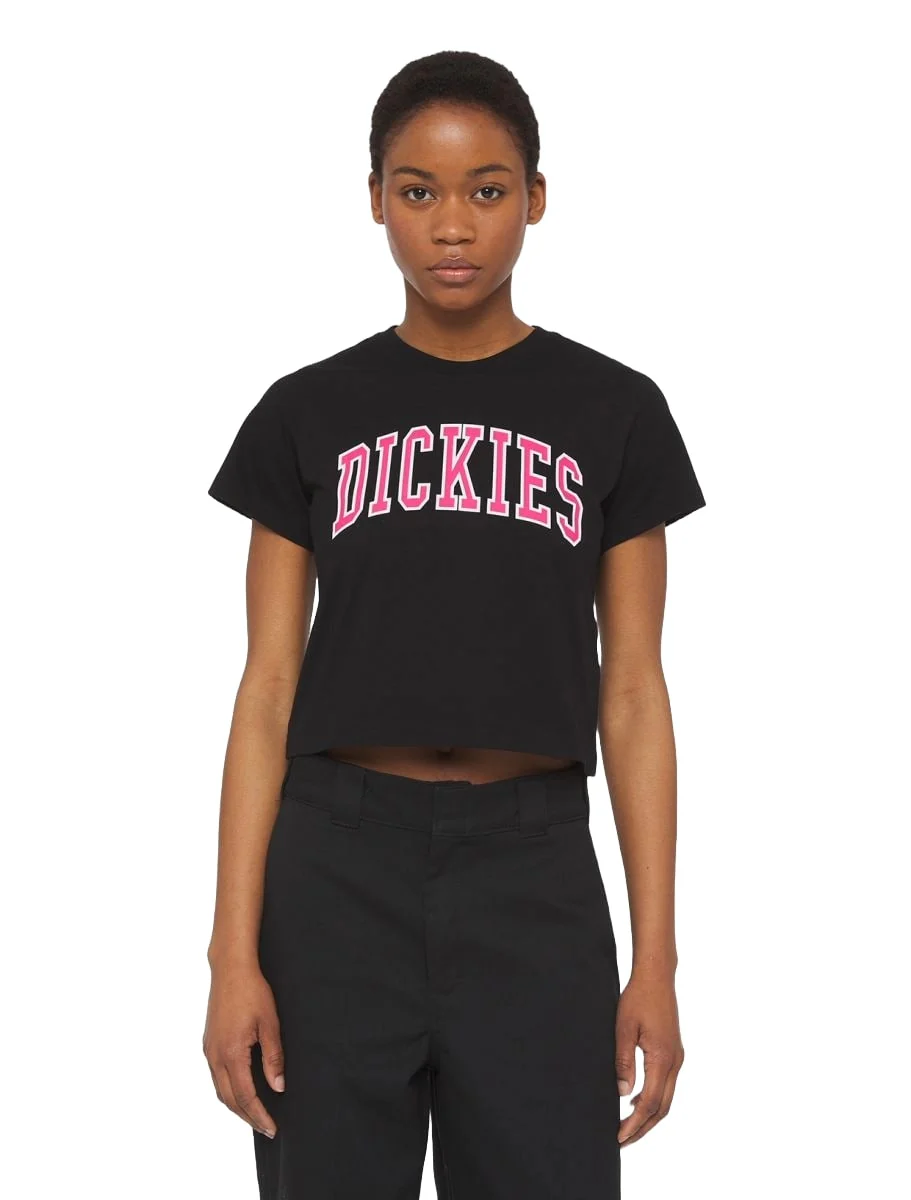 Dickies T-Shirt Donna Aitkin nera