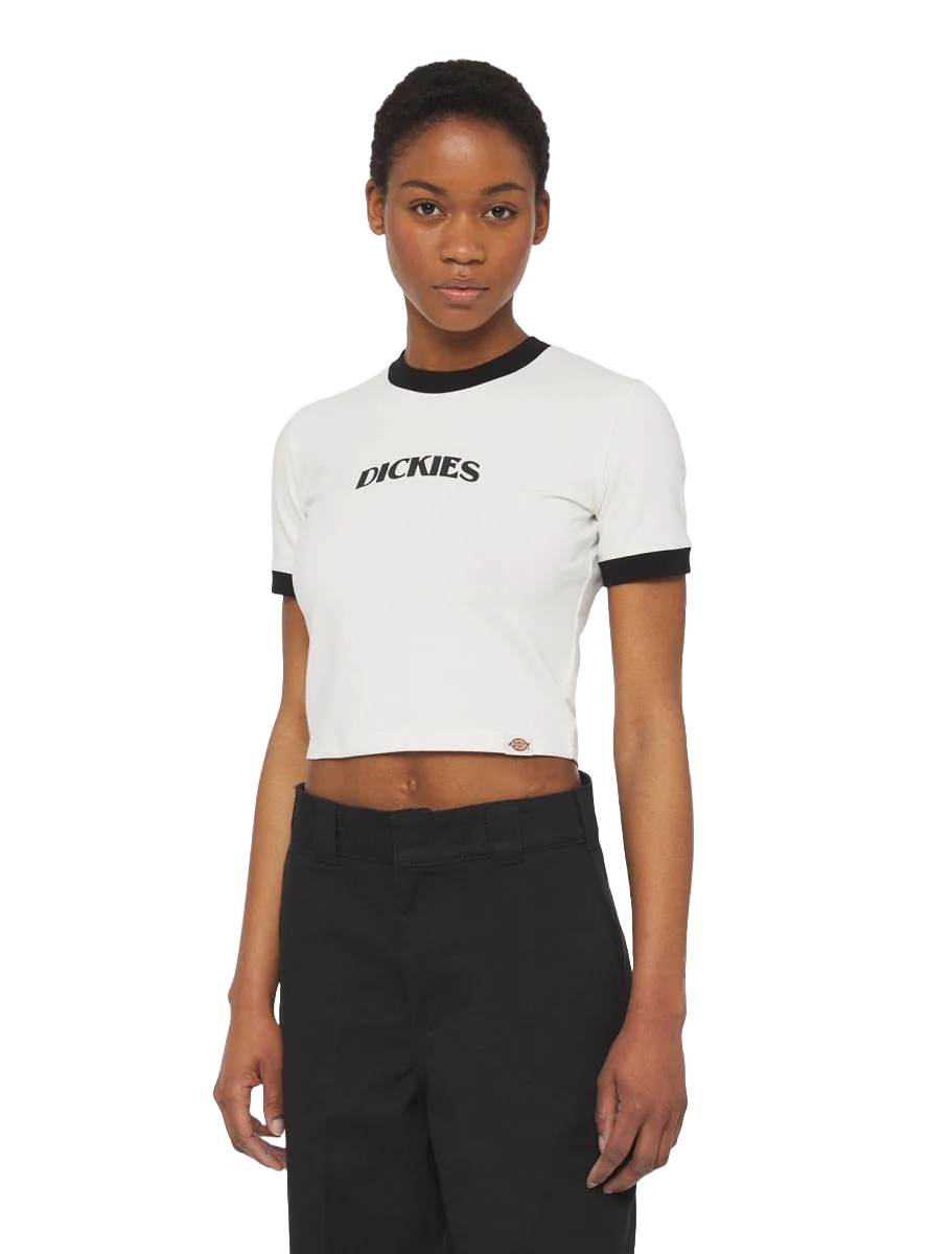 Dickies T-Shirt corta donna Herndon Ringer