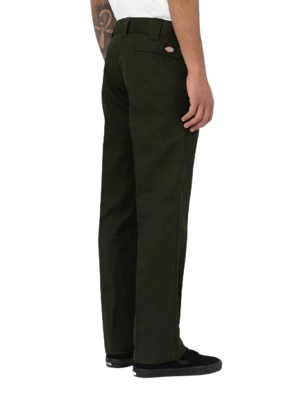 DICKIES SLIM STRAIGHT 873 WORK PANTALONE DA LAVORO DK0WP873OGX1 - Image 3