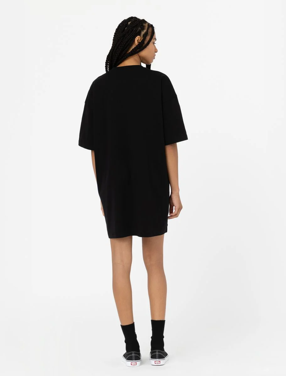 Dickies  T-Shirt lunga da Donna Mapleton Nero - Image 3