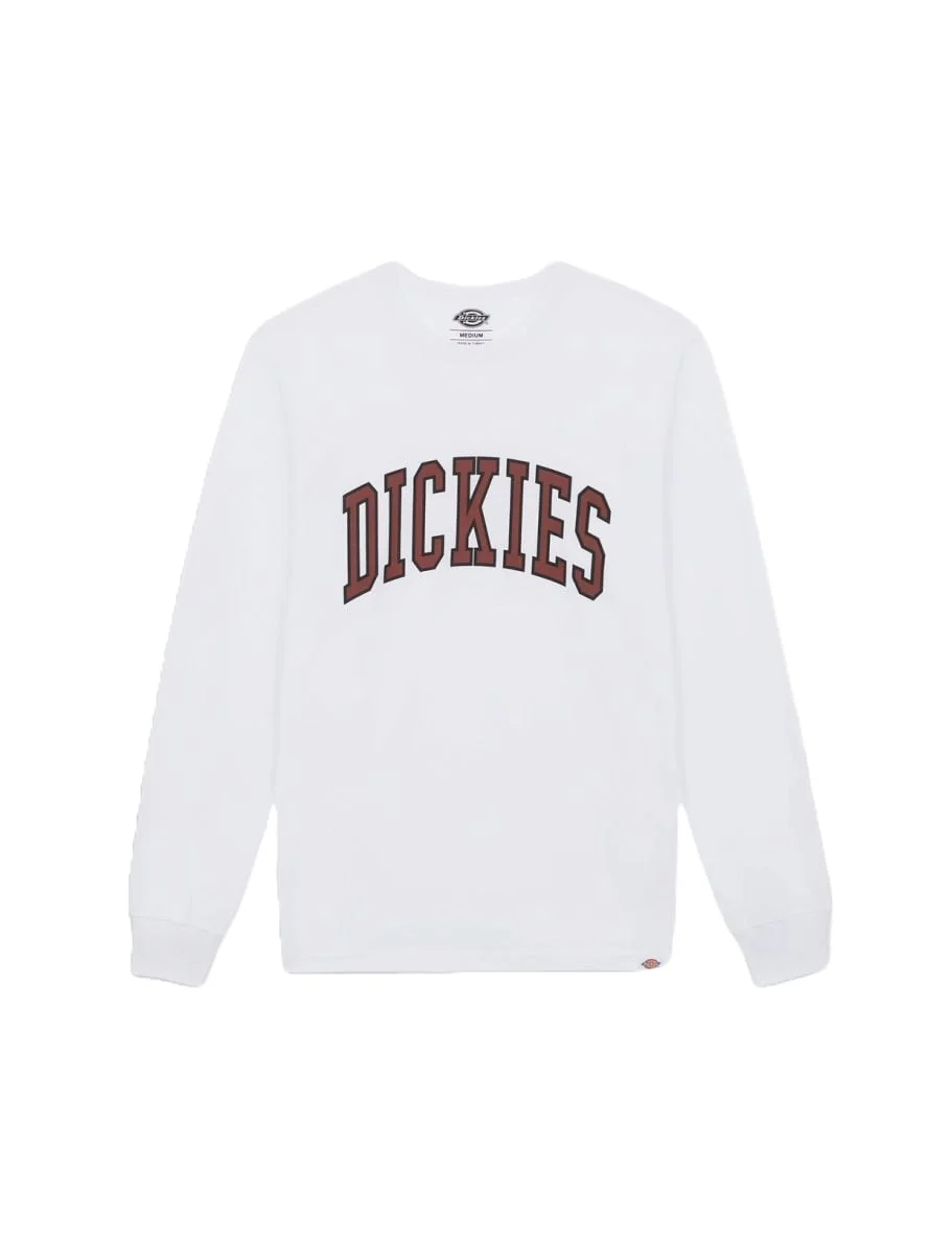 Dickies T-Shirt manica lunga Uomo Aitkin Bianca - Image 2