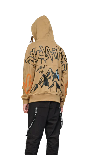 DISCLAIMER FELPA CON CAPPUCCIO UOMO 22IDS53152 - Image 3
