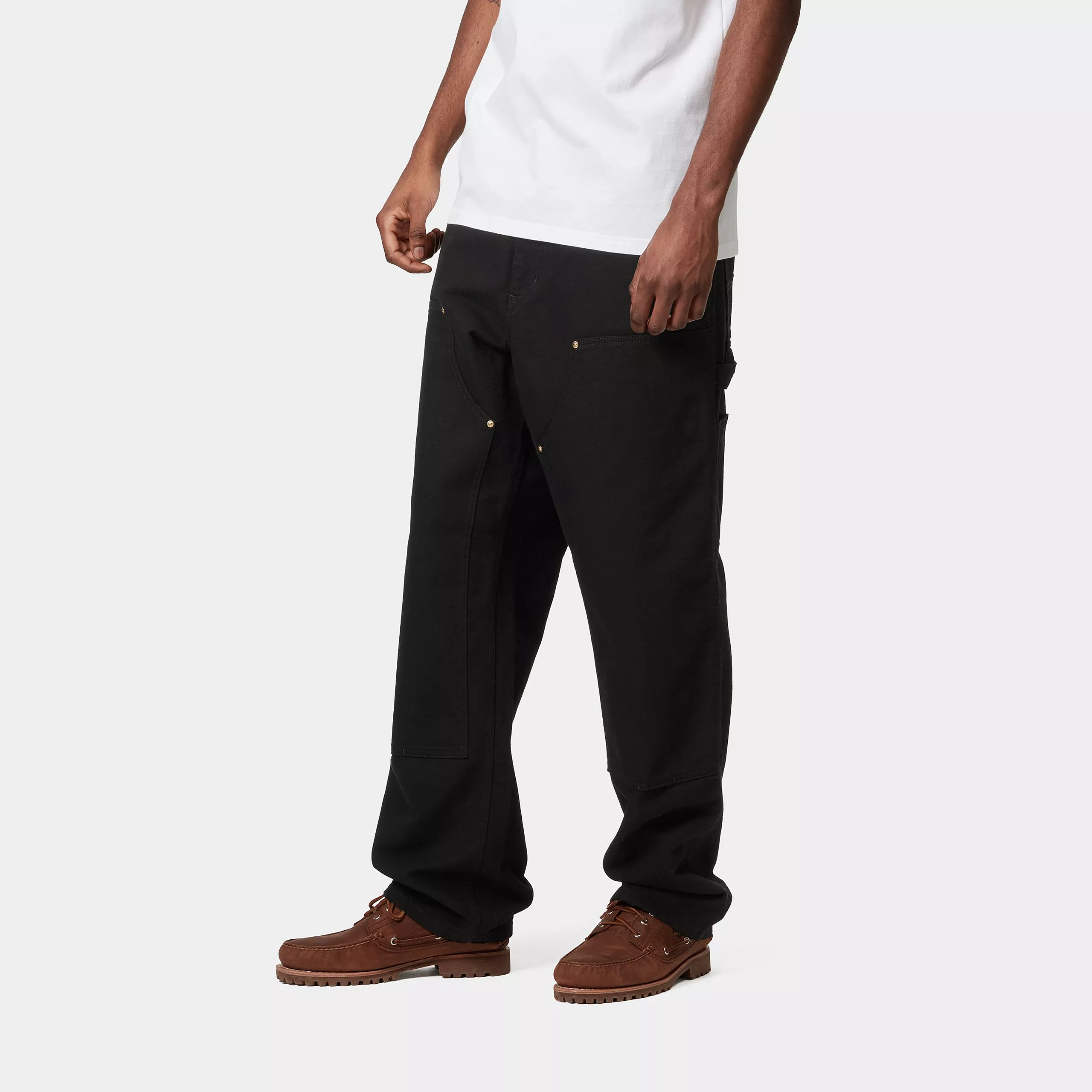 Carhartt Wip Jeans da uomo Double Knee nero - Image 3