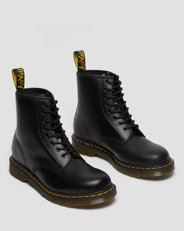 Dr.Martens Anfibi in pelle Smooth unisex 1460 neri - Image 8