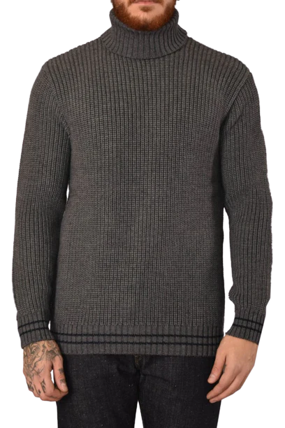 EDWIN LINE ROLLNECK SWEATER 454190136 - Image 6