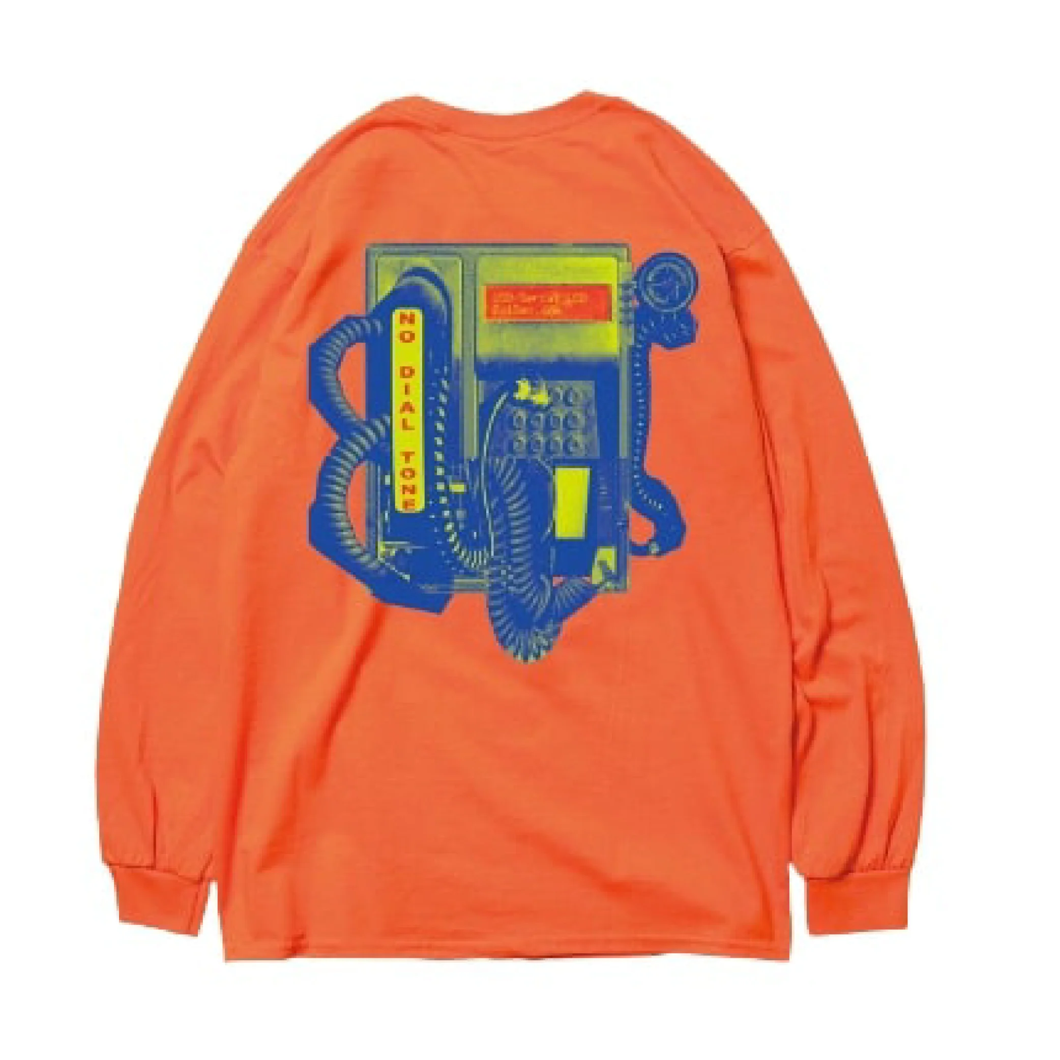 EVISEN DIAL TONE L/S T-Shirt Da Uomo Manica Lunga  EVI308 - Image 2