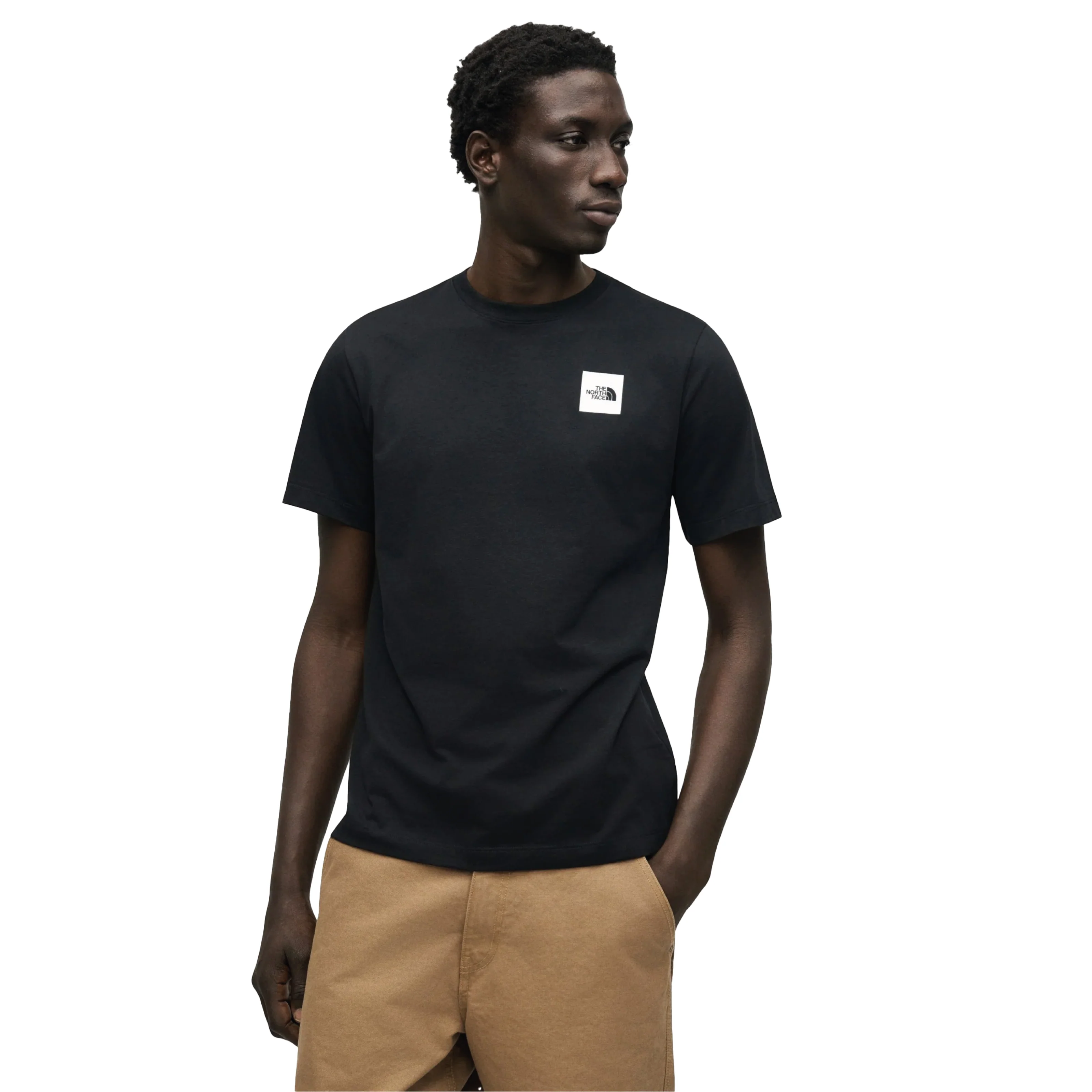 The North Face T-Shirt da uomo manica corta Evolution Box nera - Image 3