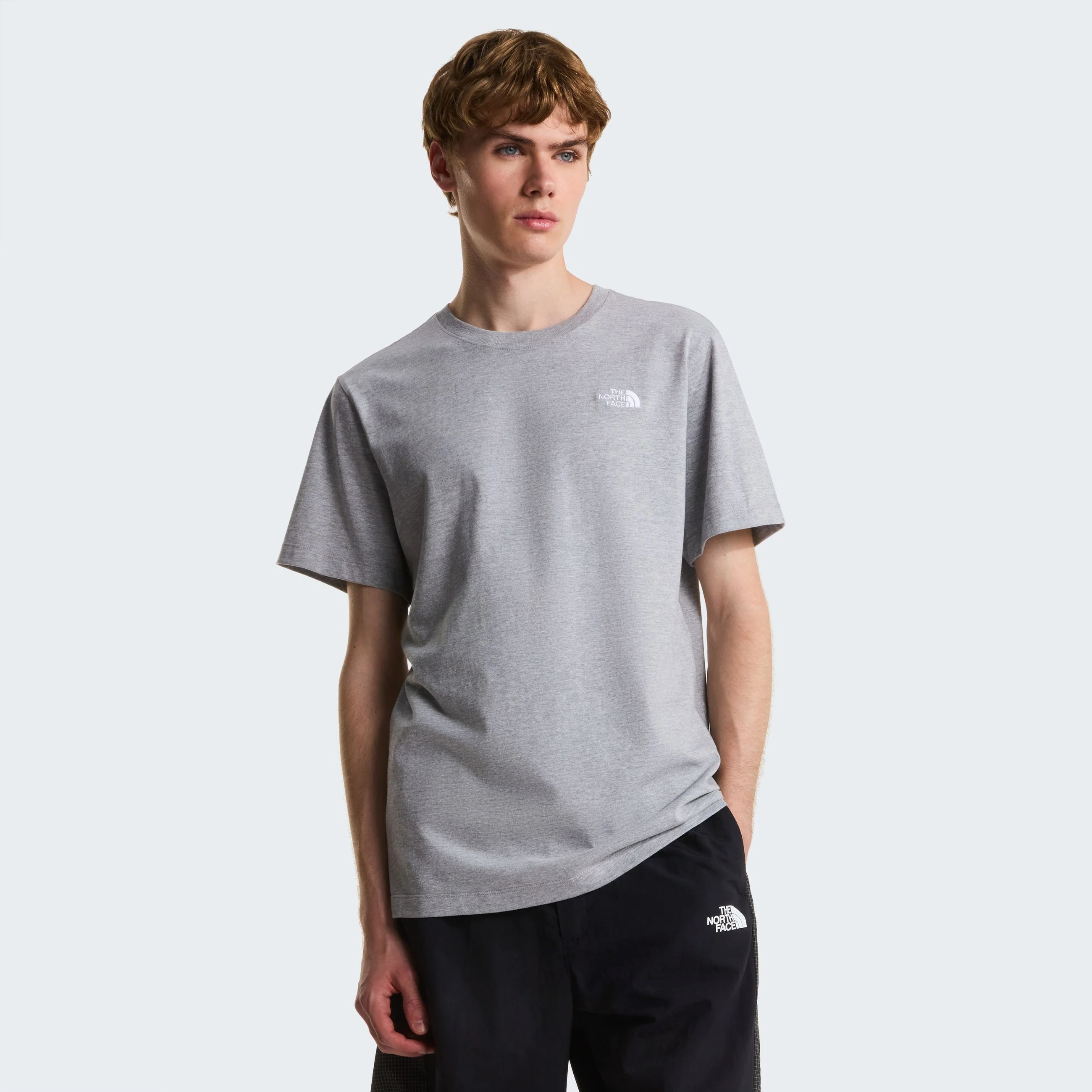 The North Face T-Shirt da uom manica corta Evolution Simple Dome grigio - Image 3