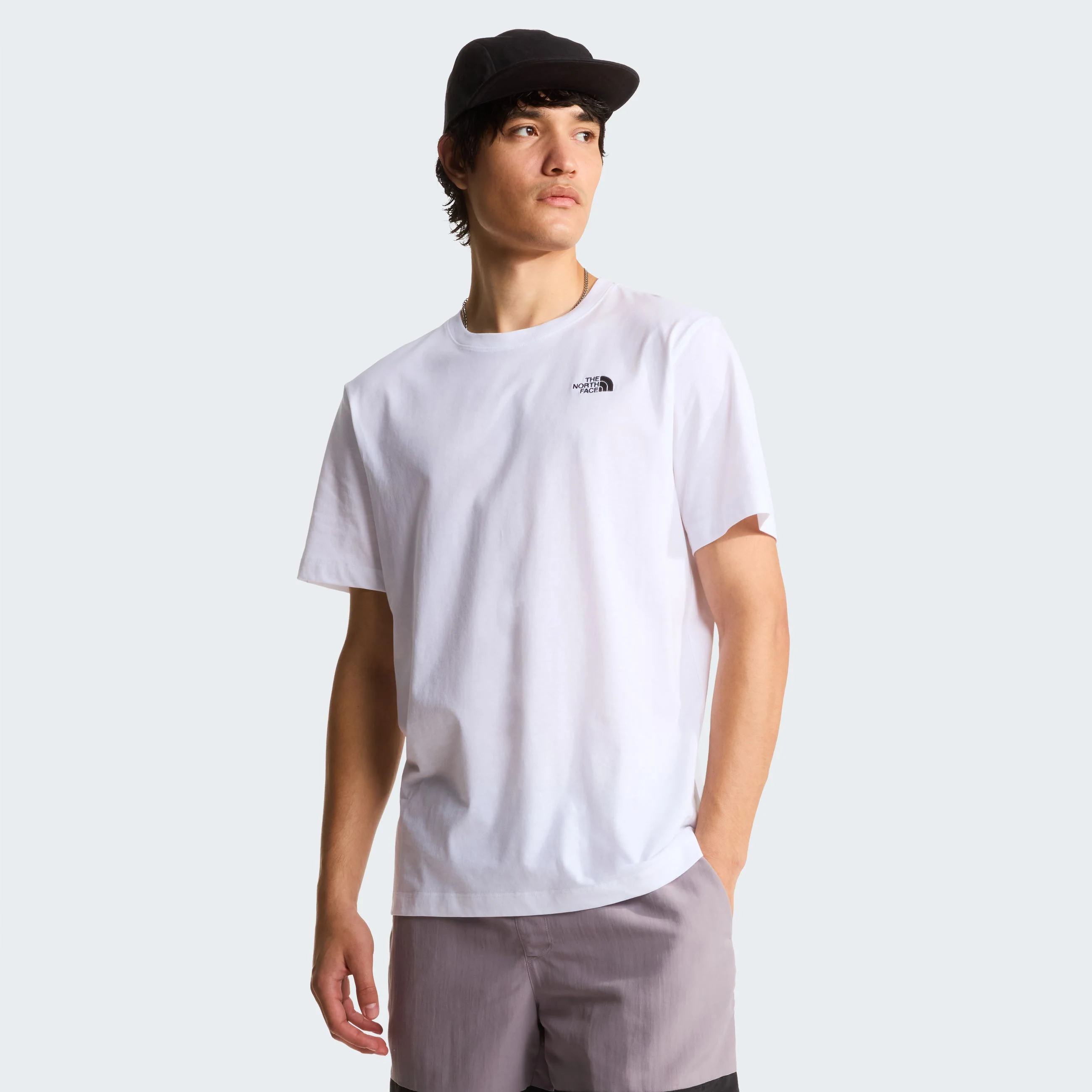 The North Face T-Shirt da uom manica corta Evolution Simple Dome bianca - Image 3