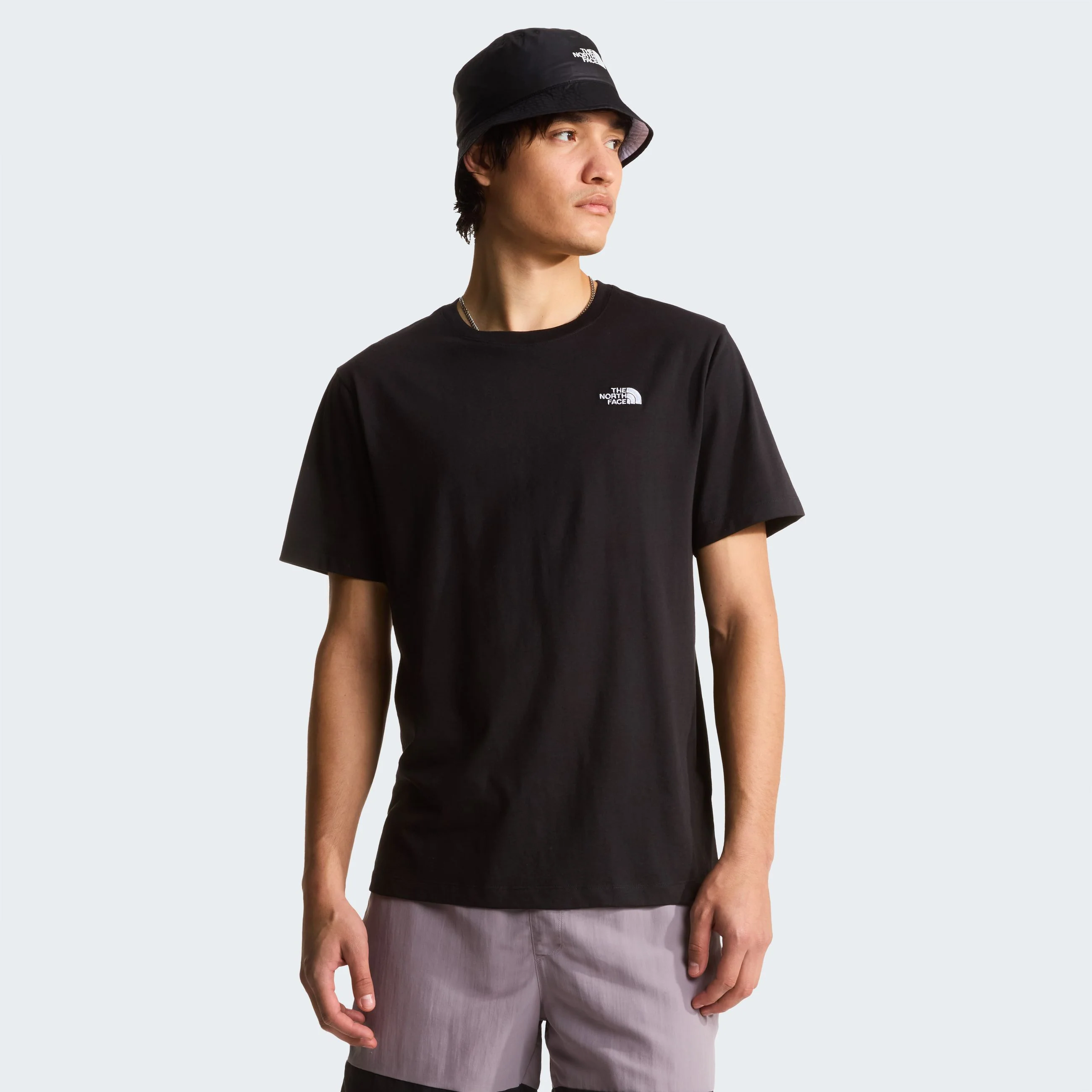 The North Face T-Shirt da uom manica corta Evolution Simple Dome nera - Image 3