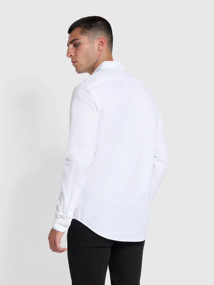 Farah Camicia Uomo Brewer BD Bianca - Image 2