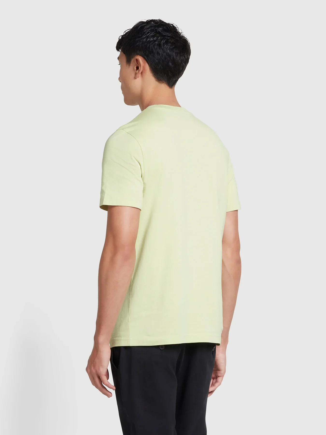 Farah T-Shirt Uomo Danny Reg Verde - Image 3