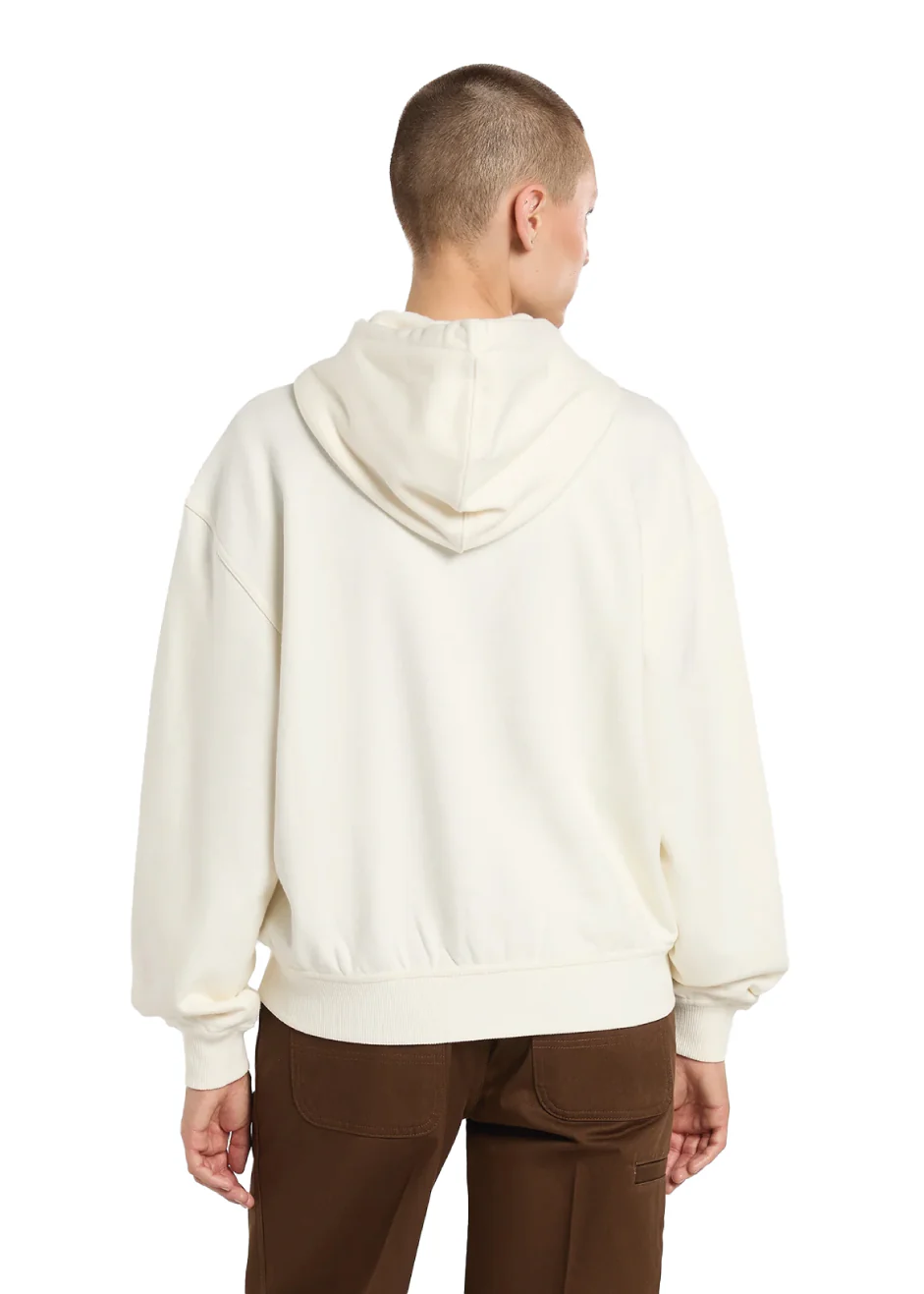 Dickies Felpa da donna con cappuccio e zip Deshler panna - Image 4