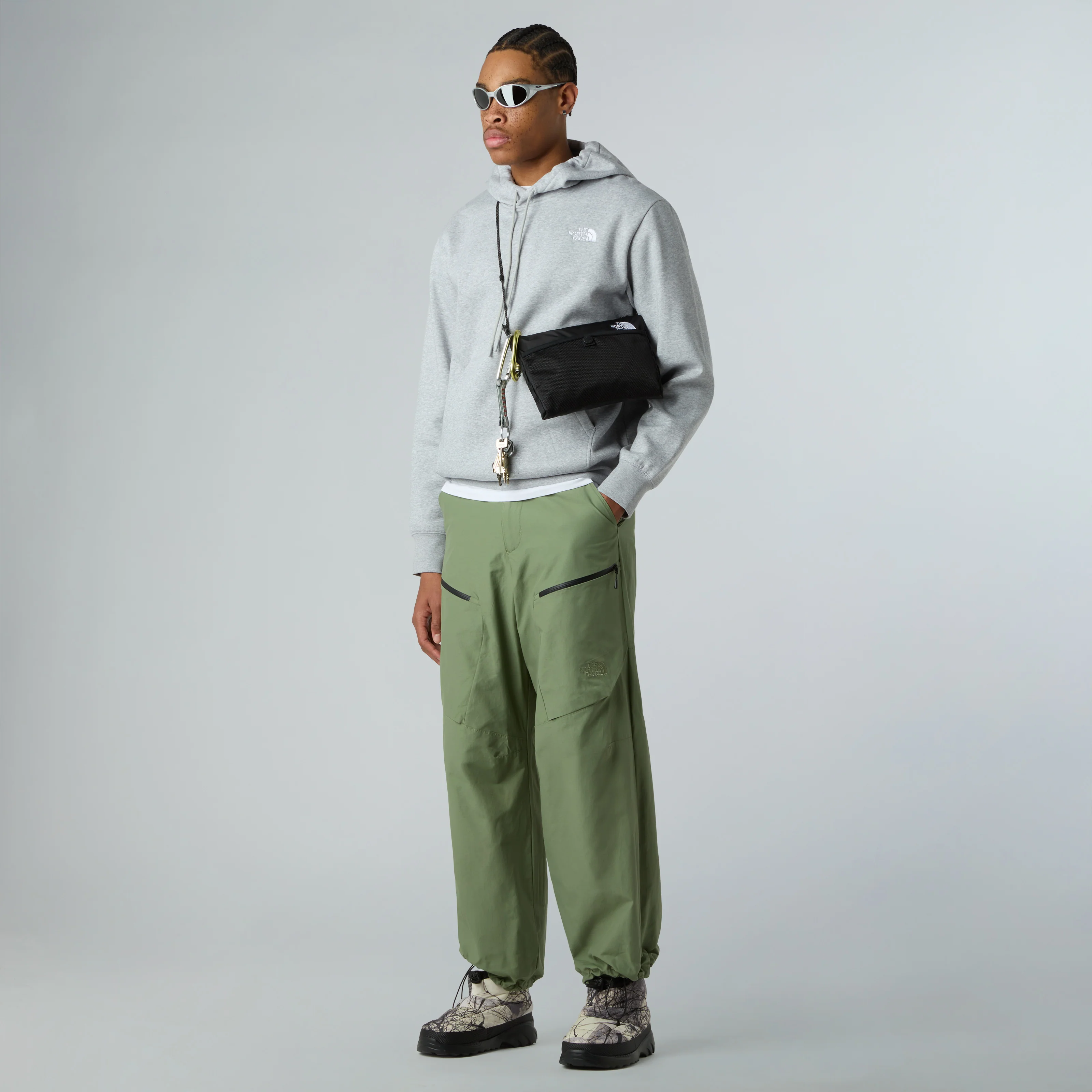 The North Face con cappuccio da uomo Essential grigia - Image 4