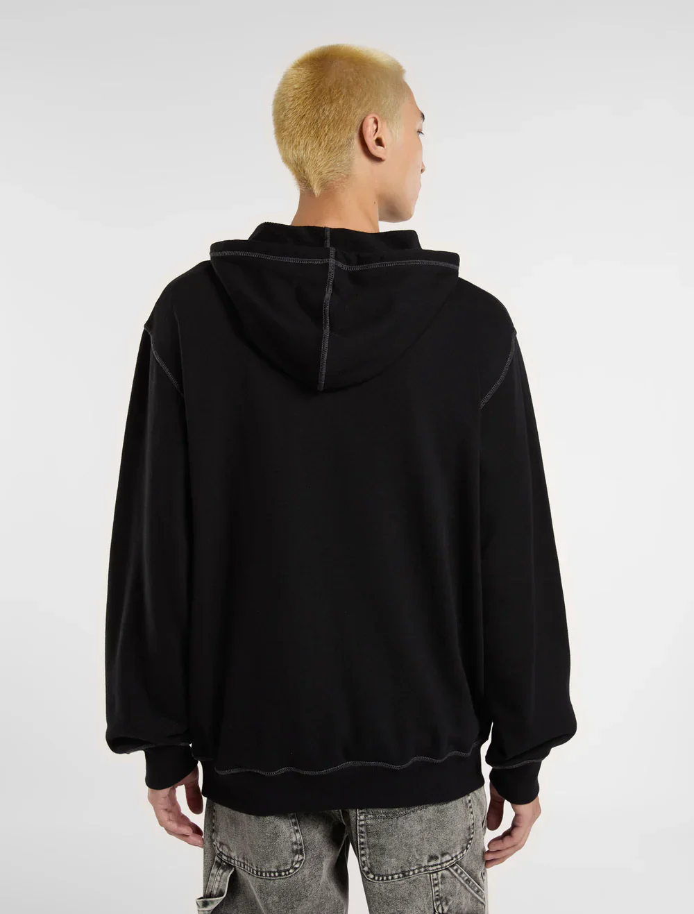 Dickies Felpa da uomo con cappuccio Roy nera - Image 3