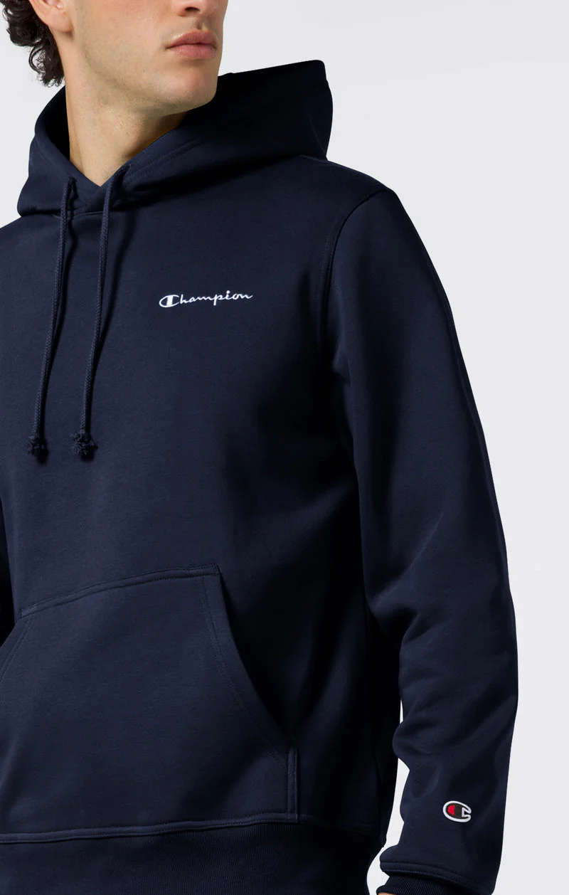 Champion Felpa da uomo con cappuccio Logo Icons Ricamato blu - Image 2
