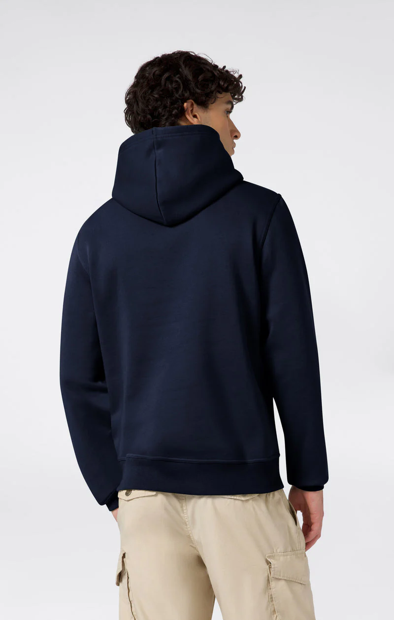 Champion Felpa da uomo con cappuccio Logo Icons Ricamato blu - Image 4