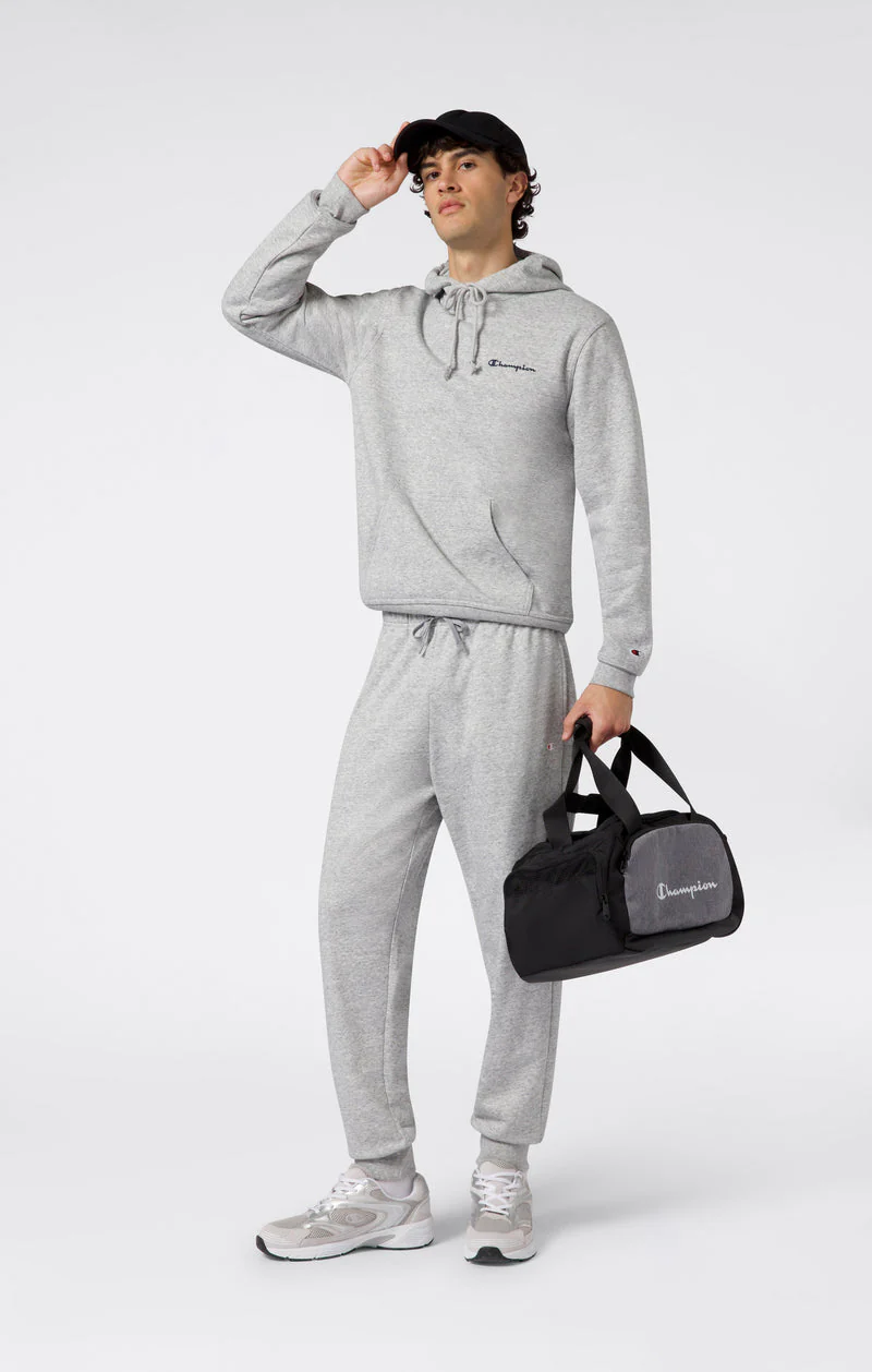 Champion Felpa con cappuccio da uomo Icons grigio - Image 4