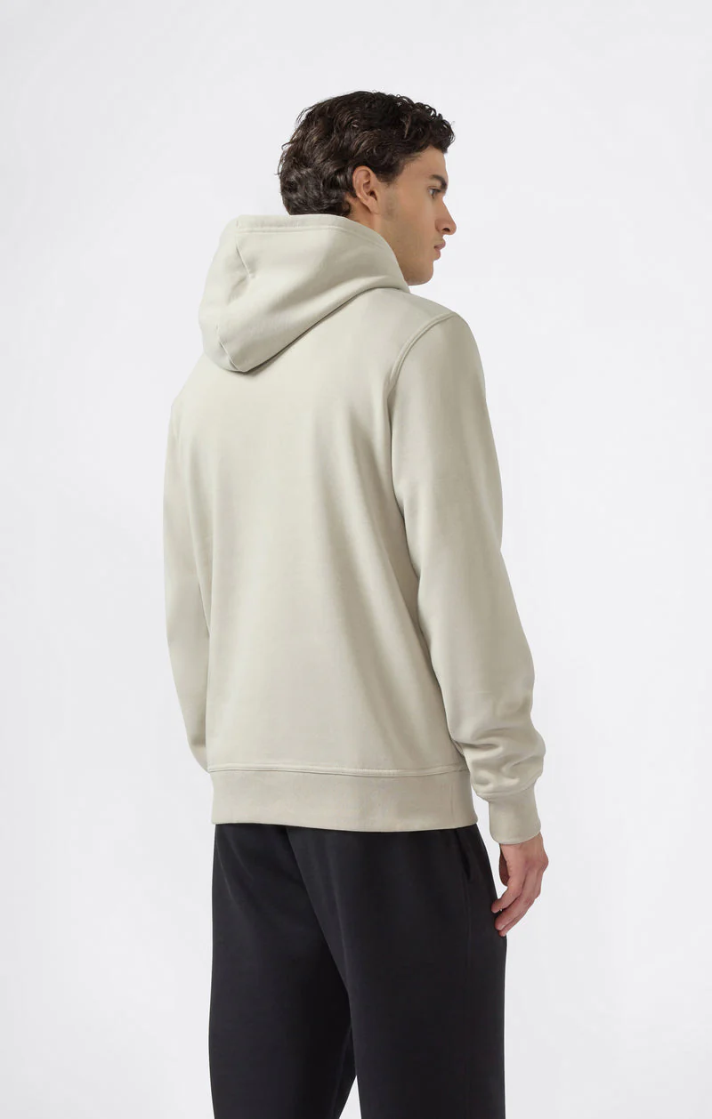 Champion Felpa da uomo con cappuccio Logo Ricamato Icons beige - Image 3