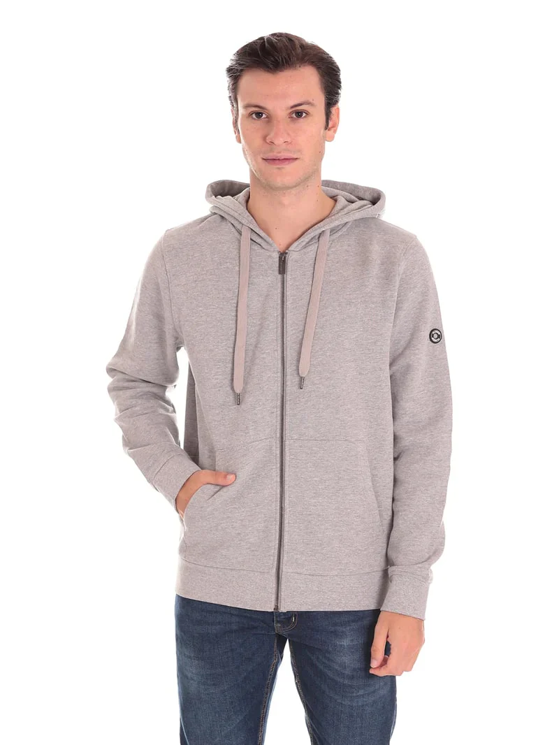 MARKUP FELPA ZIP CAPPUCCIO MK392002 - Image 3